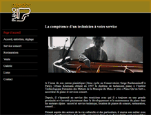 Tablet Screenshot of pianoquonsert.com